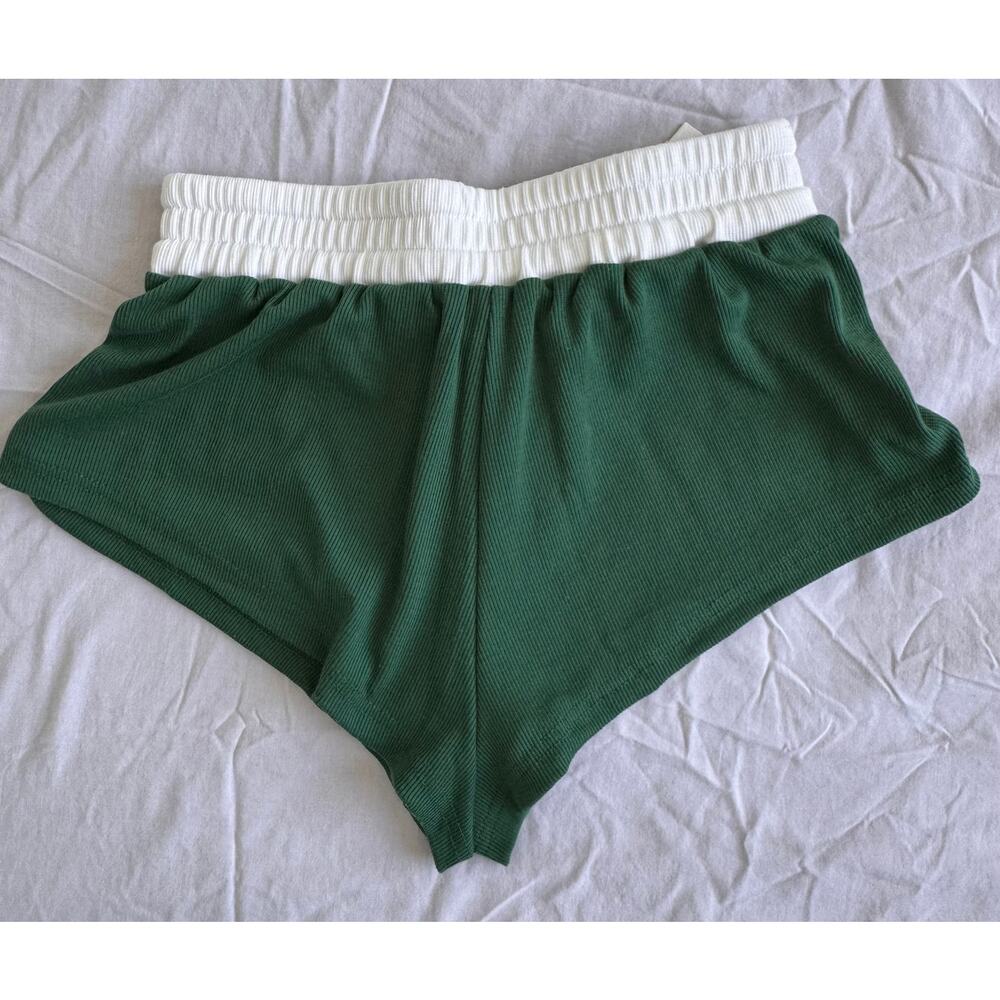 Missguided Ribbed Micro Shorts S - Picture 2 of 4